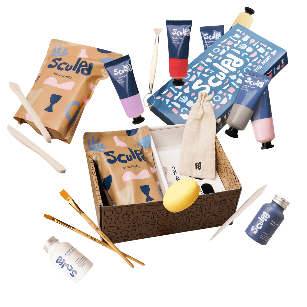 Candle Making & Canvas Painting Bundle - The 2-in-1 Craft Bundle – Sculpd