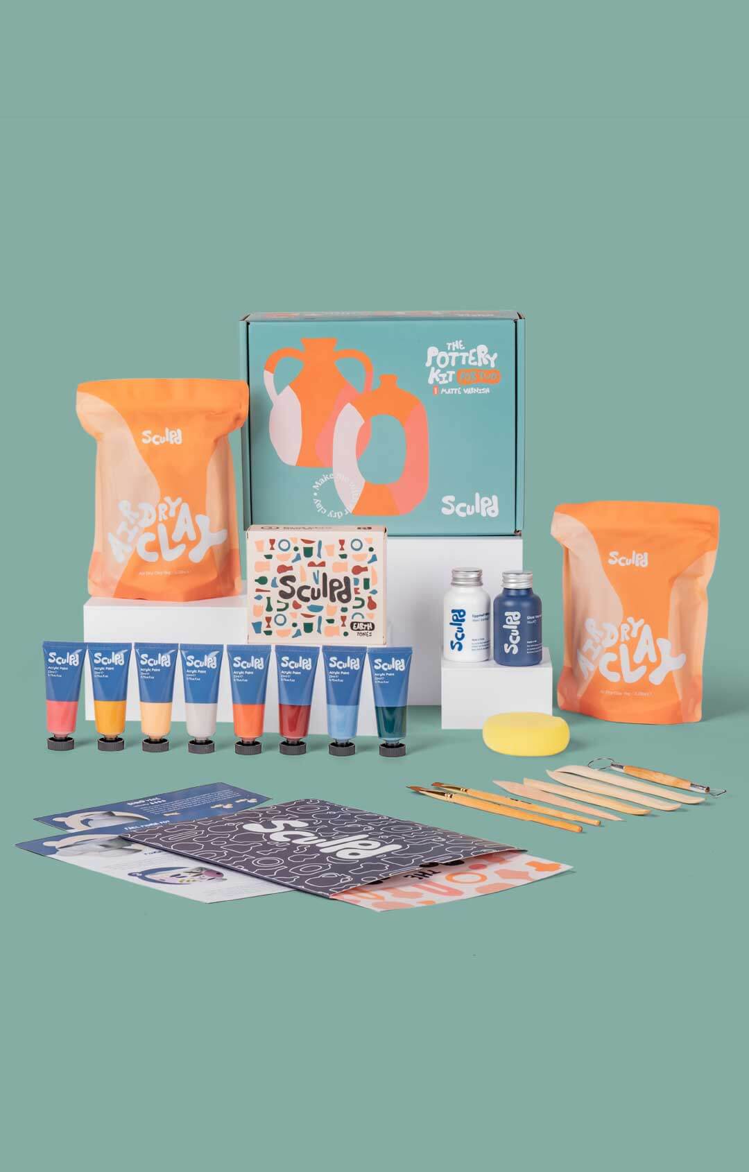 Sculpd Pottery Kit Slider Card Banner