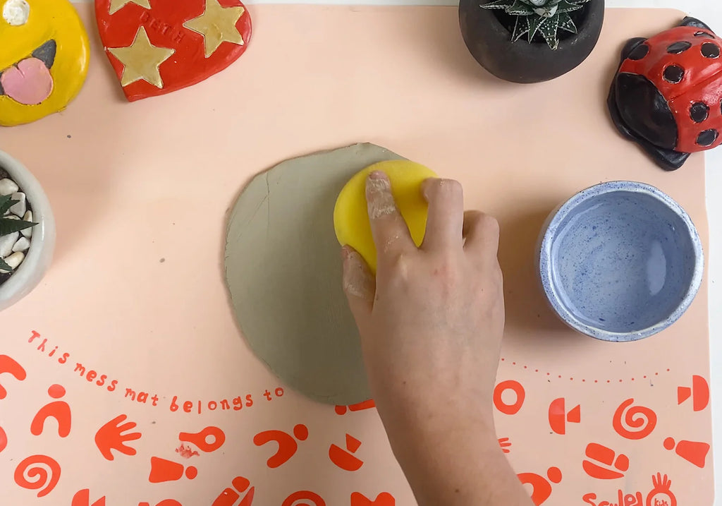 Sponge To Smooth Clay