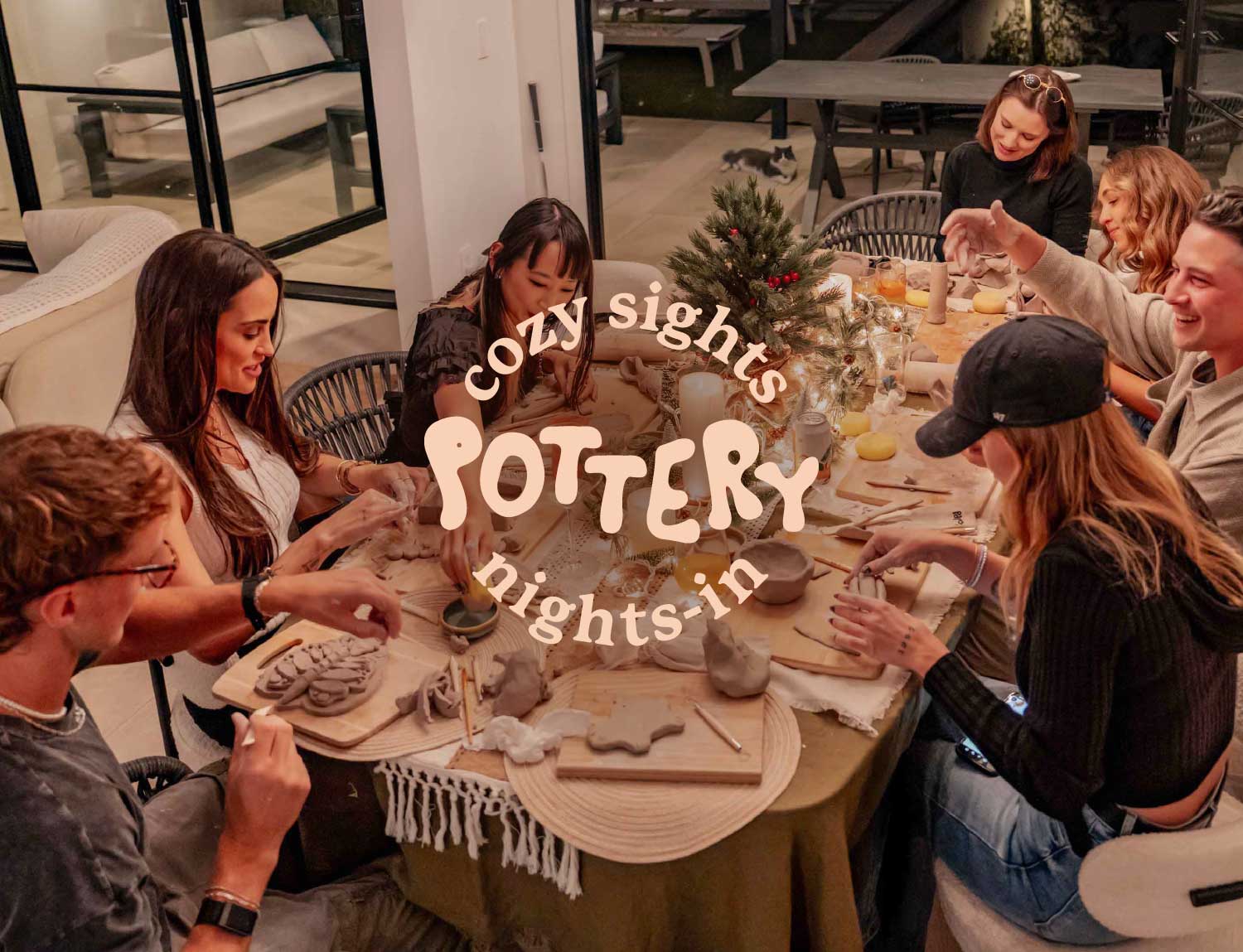 DIY pottery date night with Sculpd kits and handmade clay creations