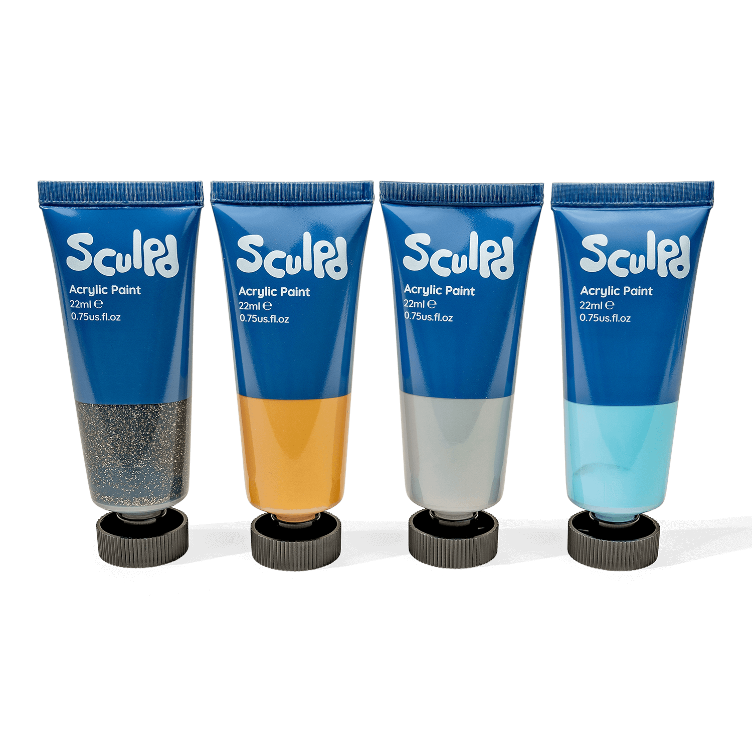 Jewel Tones Acrylic Paint Set Paint Set Sculpd