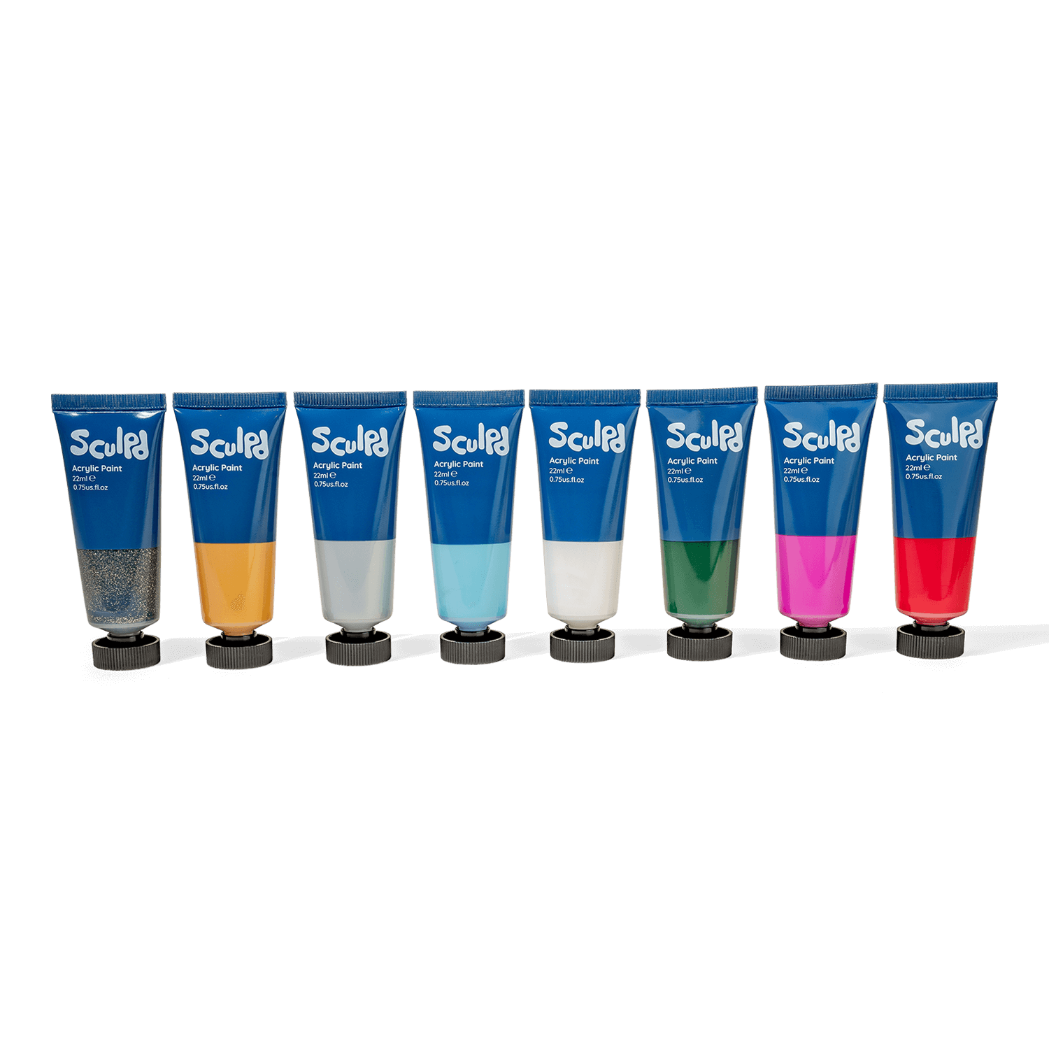 Jewel Tones Acrylic Paint Set Paint Set Sculpd