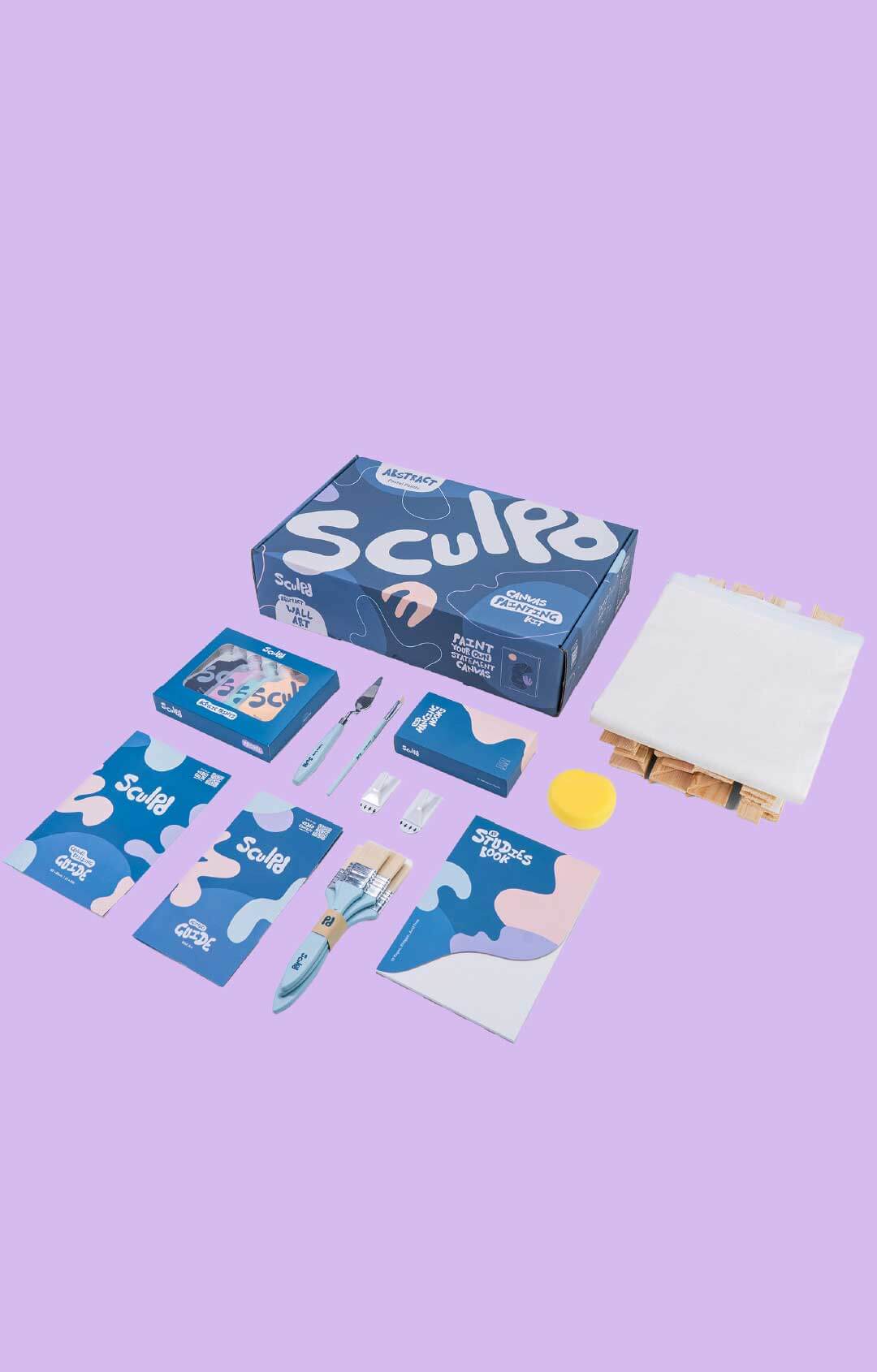 Sculpd Canvas Painting Kit Slider Card Banner