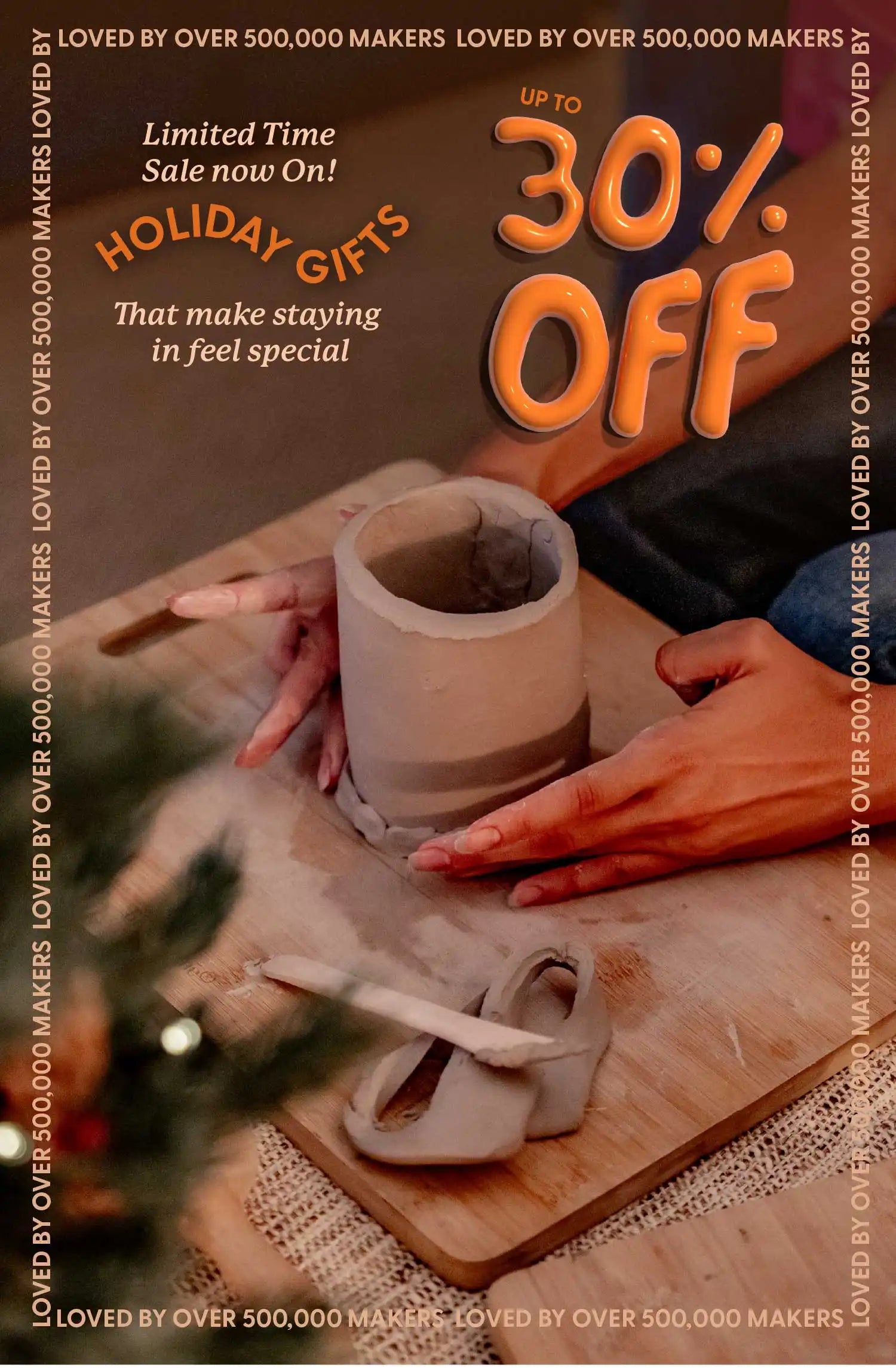 Holiday Sale Messaging Collection Hero Mobile Banner