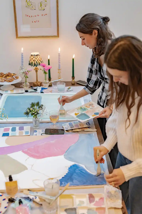 Beginner friendly wall art canvas painting