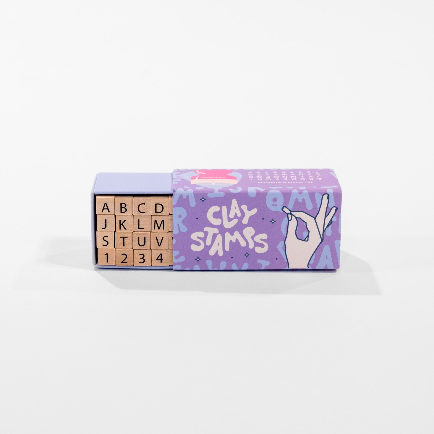 Clay Letter Stamp Sets Accessories Sculpd