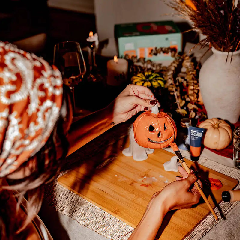 Sculpd Halloween Pottery Solo Relaxing Hobby