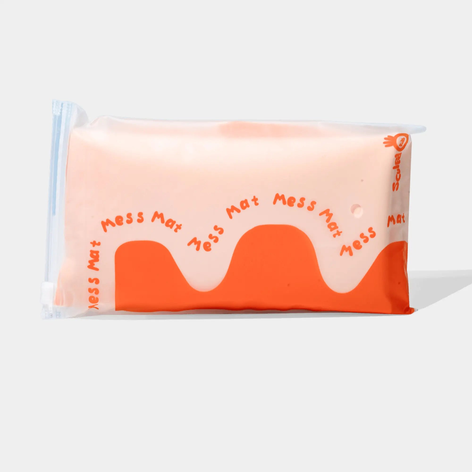 Sculpd kids mess mat packaging