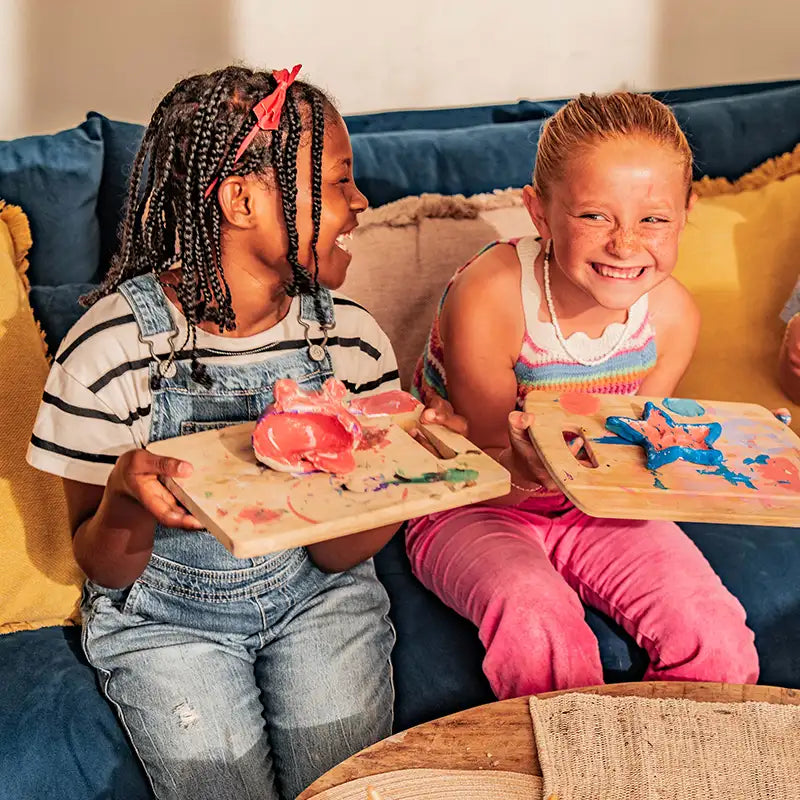 Fun activity for kids with Sculpd pottery kit