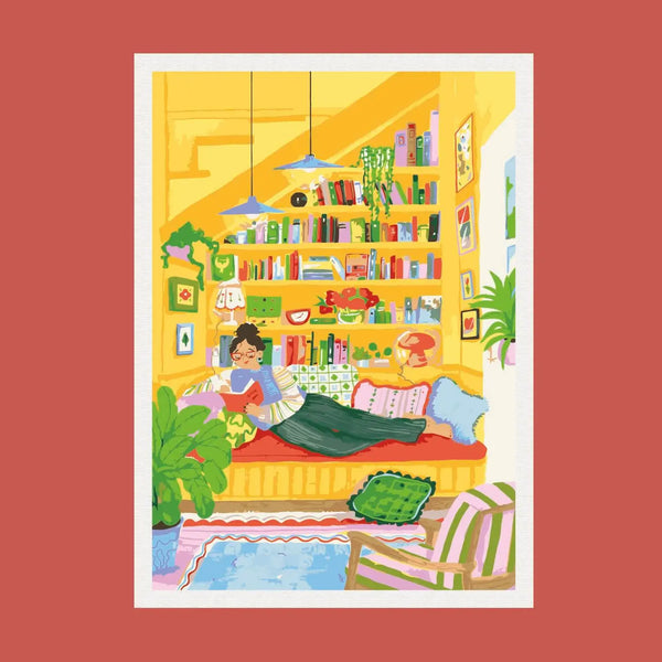 Novelty Nook Artwork with colored background