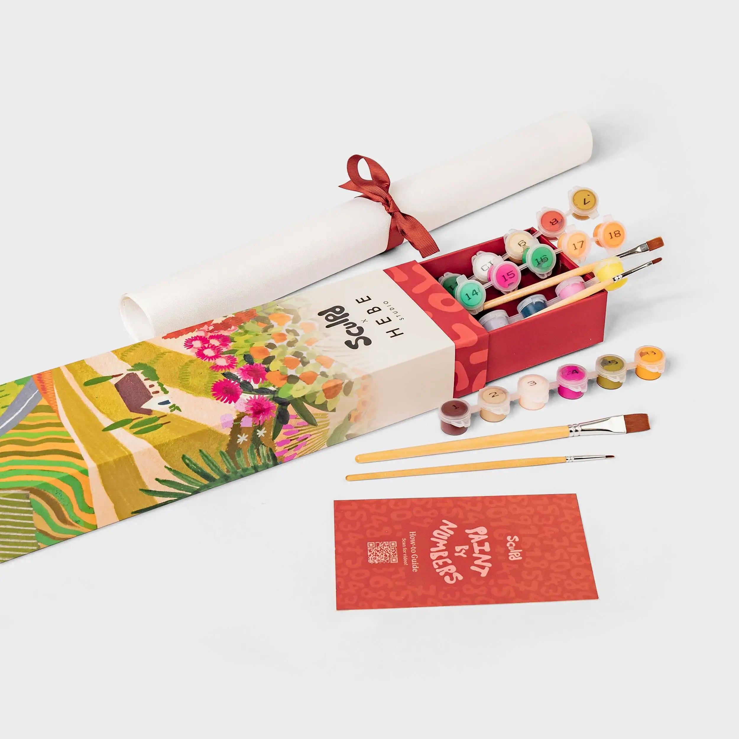 Sculpd Paint By Numbers x Hebe Full Open Kit