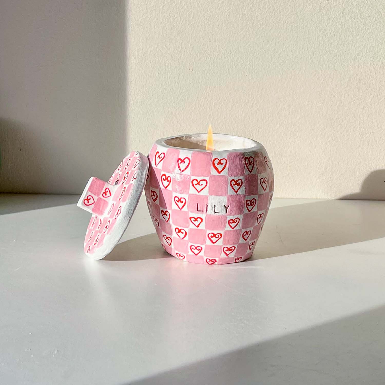 Sculpd Kit de cerámica para hacer velas con arcilla seca al aire | Rosa de  peonía, kit de inicio de velas para principiantes para adultos con cera de