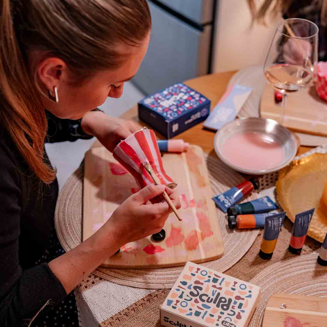 Sculpd Double Date Night Bundle - Pottery & Candle Making for Two Couples