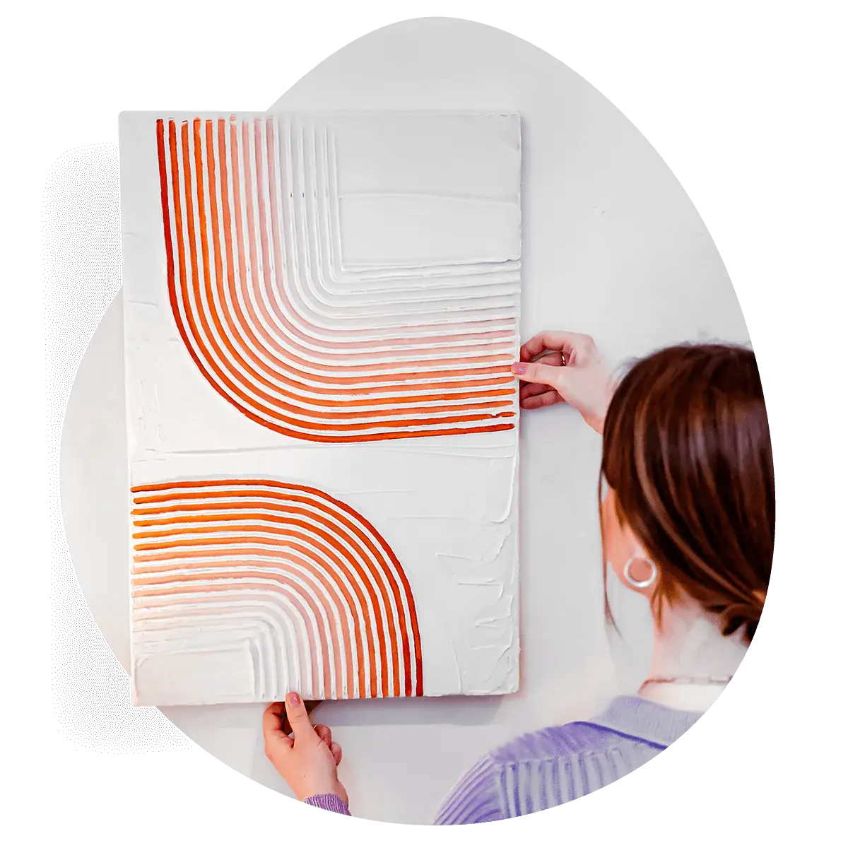 Sculpd Textured wall art