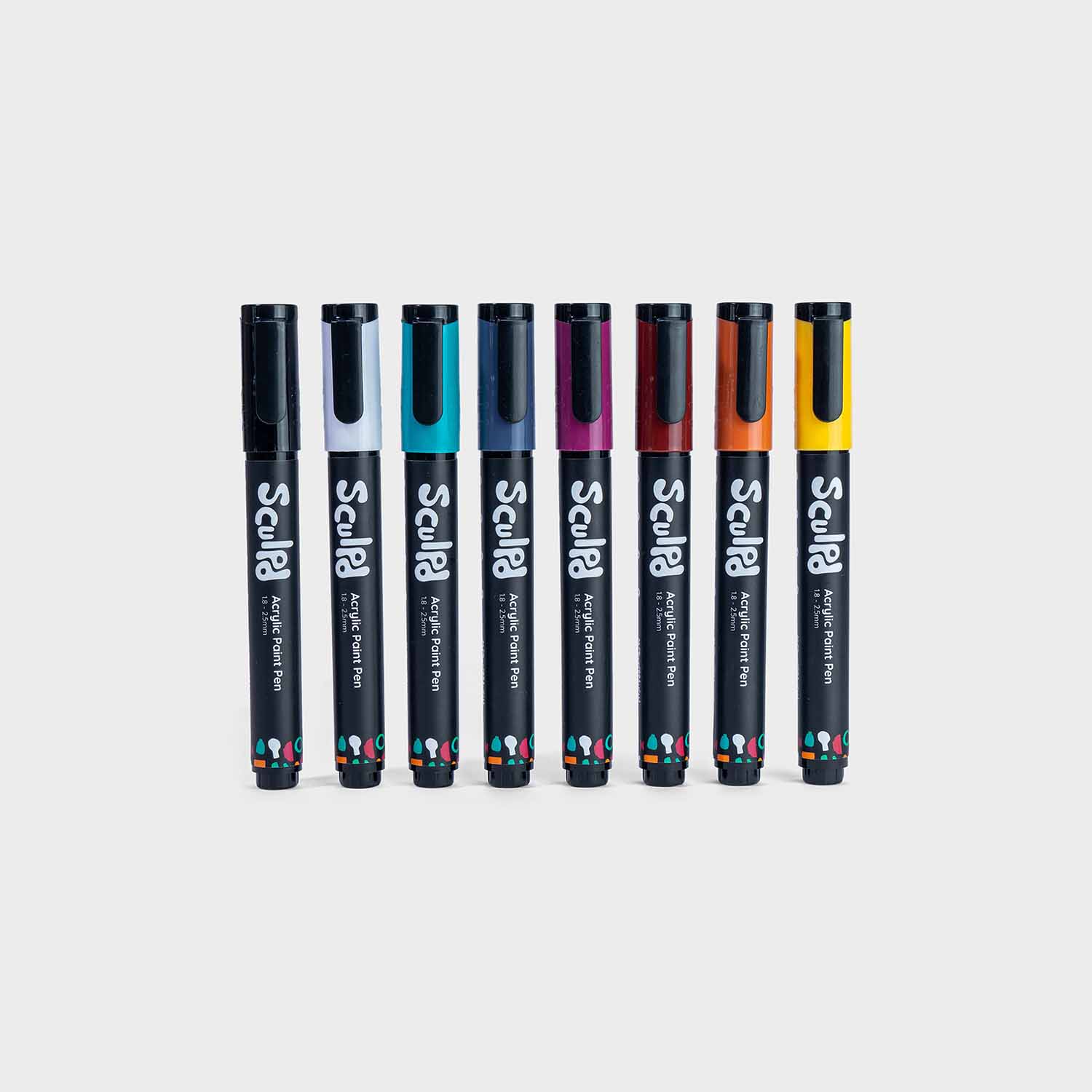 Acrylic Paint Pens - 8 Packs