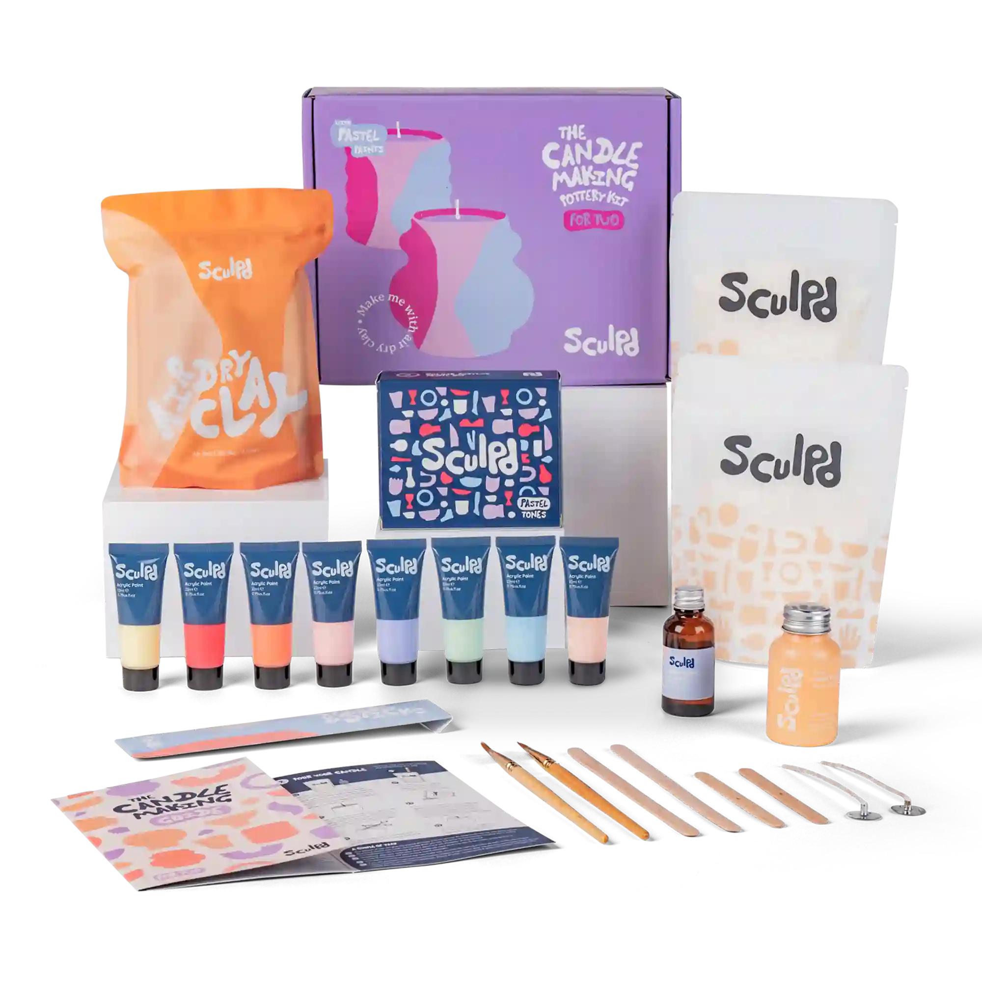 Self Care Landing Page Collection Card - Candle Making Kit