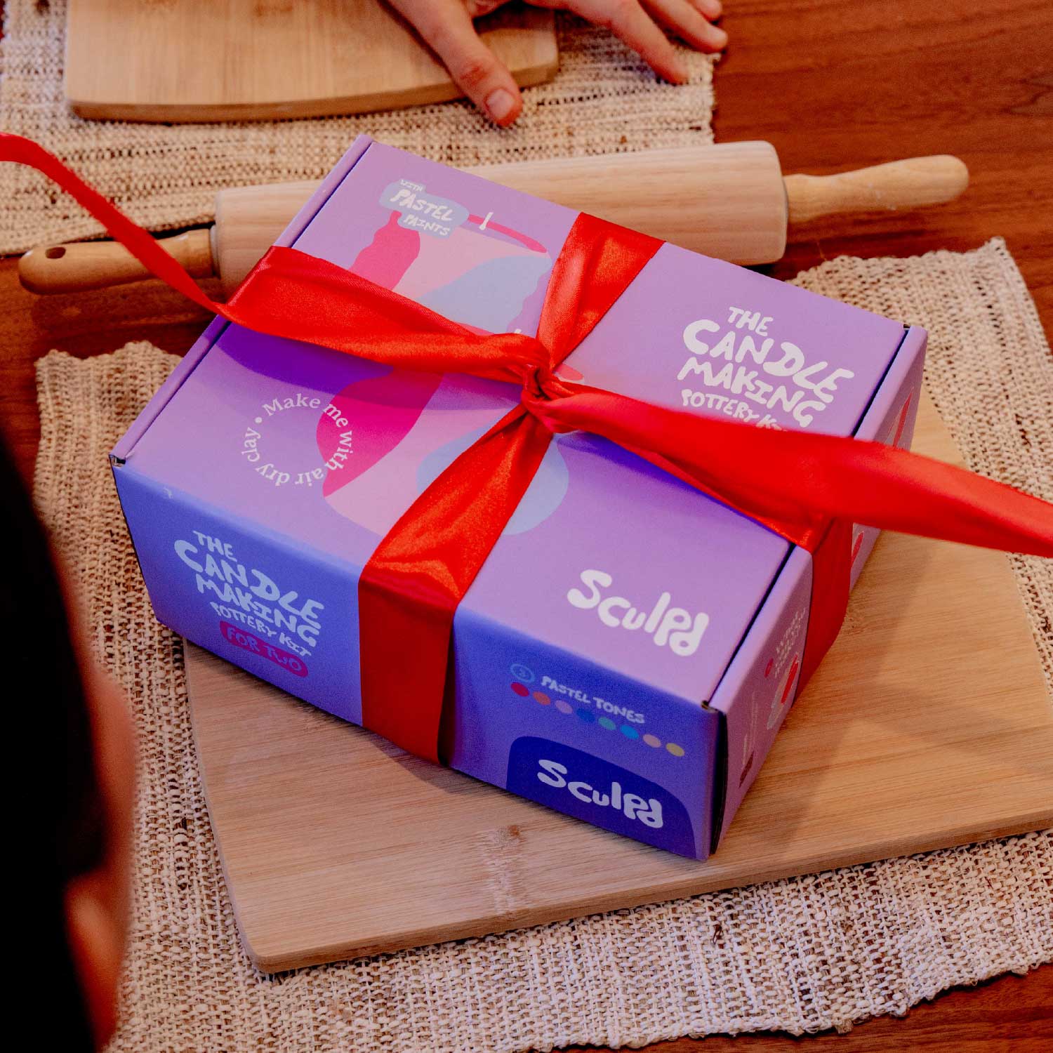 Valentines 2026 Listicle Candle Making Kit Section - Beautifully wrapped kit