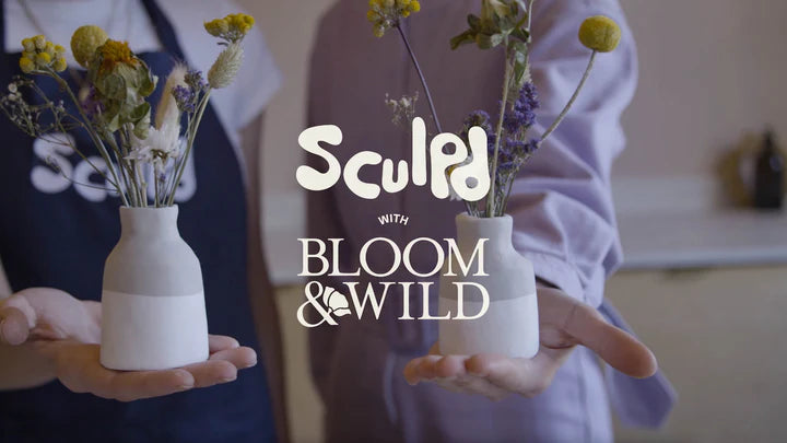 Sculpd x Bloom & Wild Dried Flower Vases