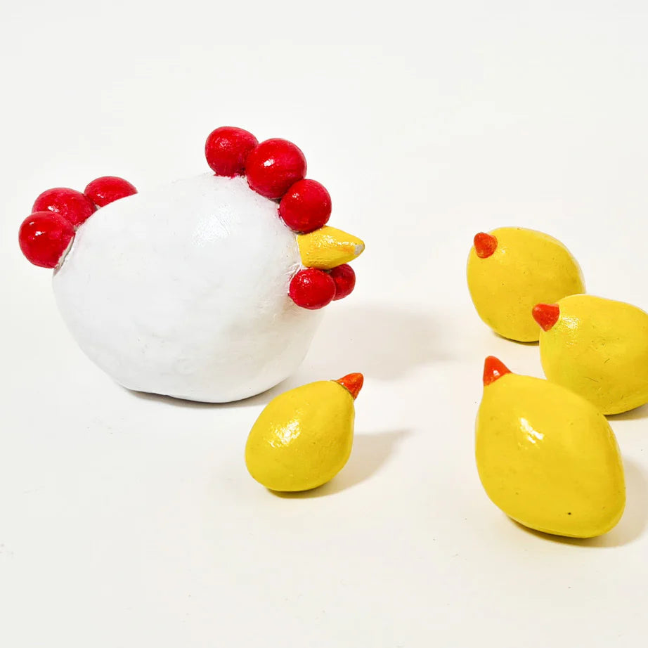 Kids pottery inspo - chicken