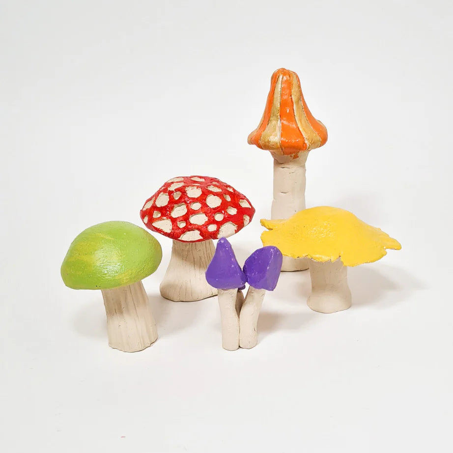 Kids pottery inspo - mushroom