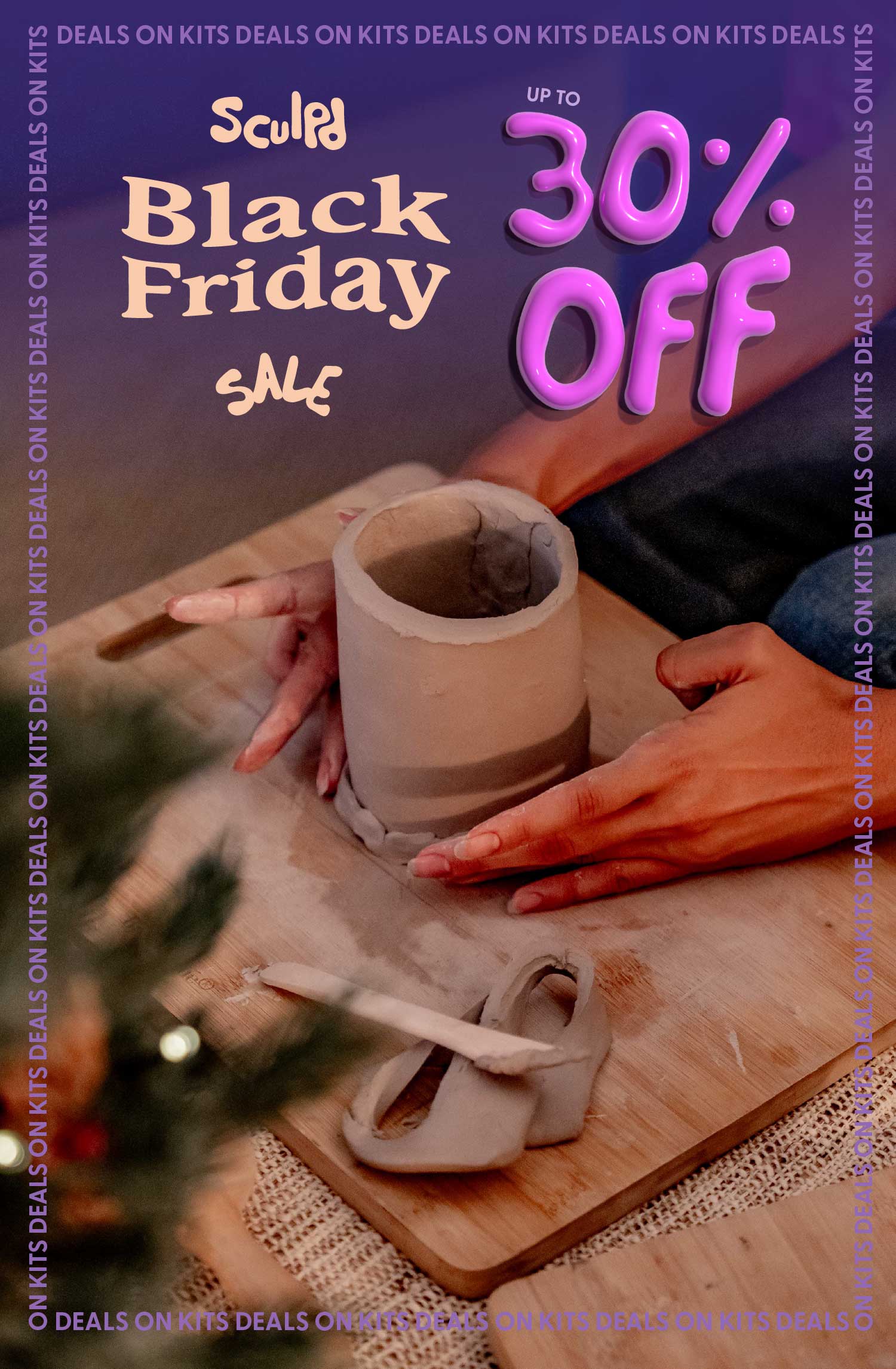 Sculpd Black Friday Sale - Promotional Offer Banner