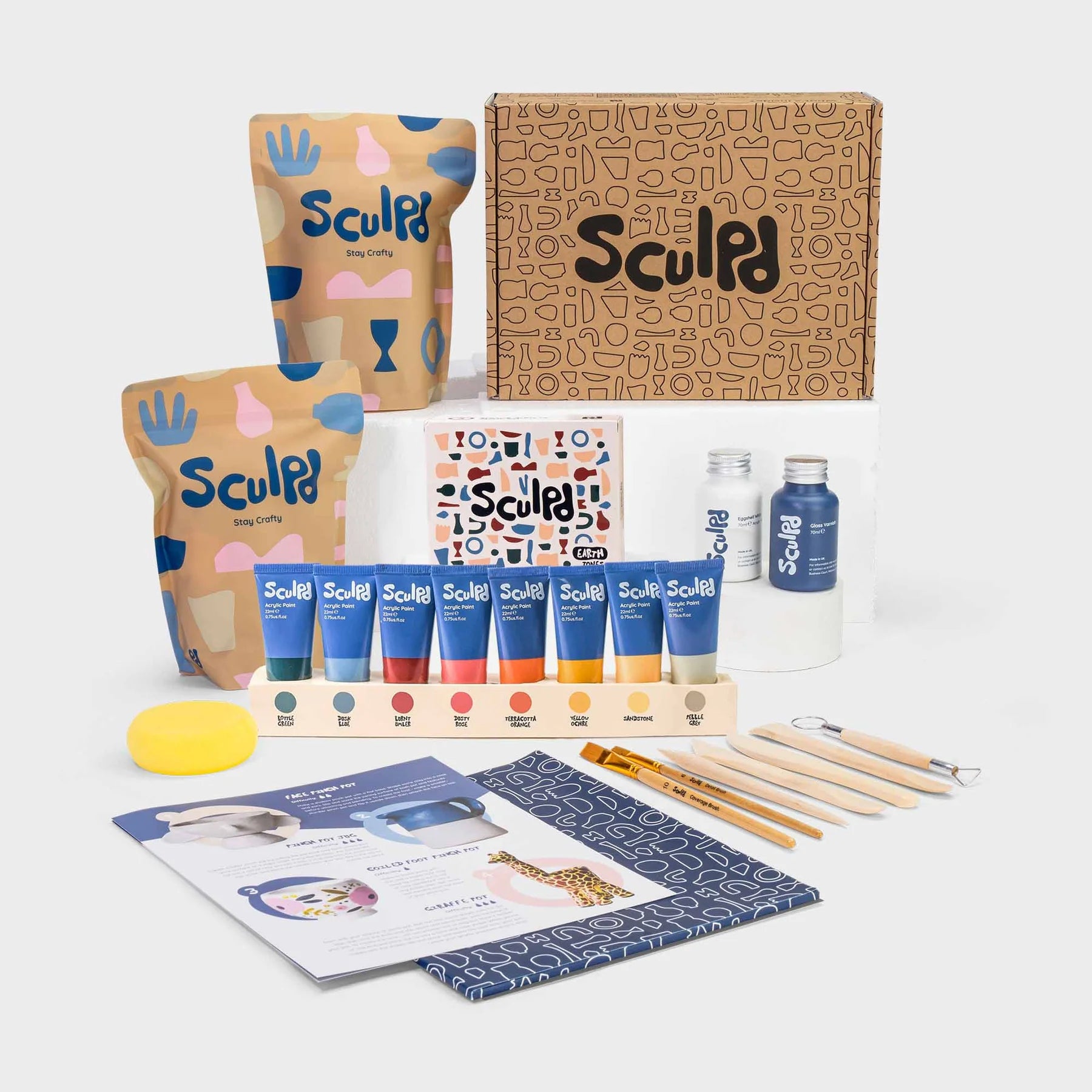 Sculpd Kids Painting Craft Kit 7-9 Years